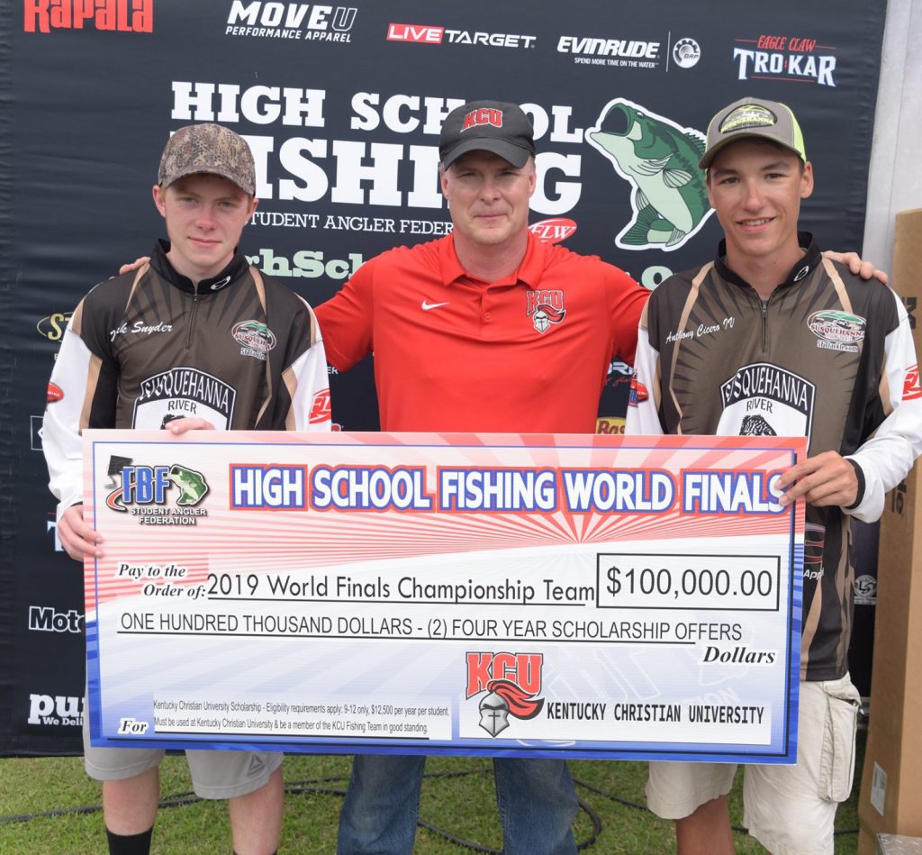 Pennsylvania’s Cicero and Snyder Win High School Fishing World Finals ...