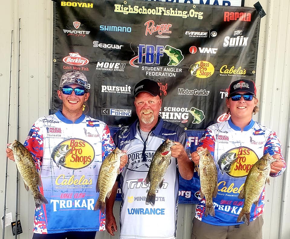 Miller and Robertshaw win State Championship at Lake Pueblo – Student Angler  Federation