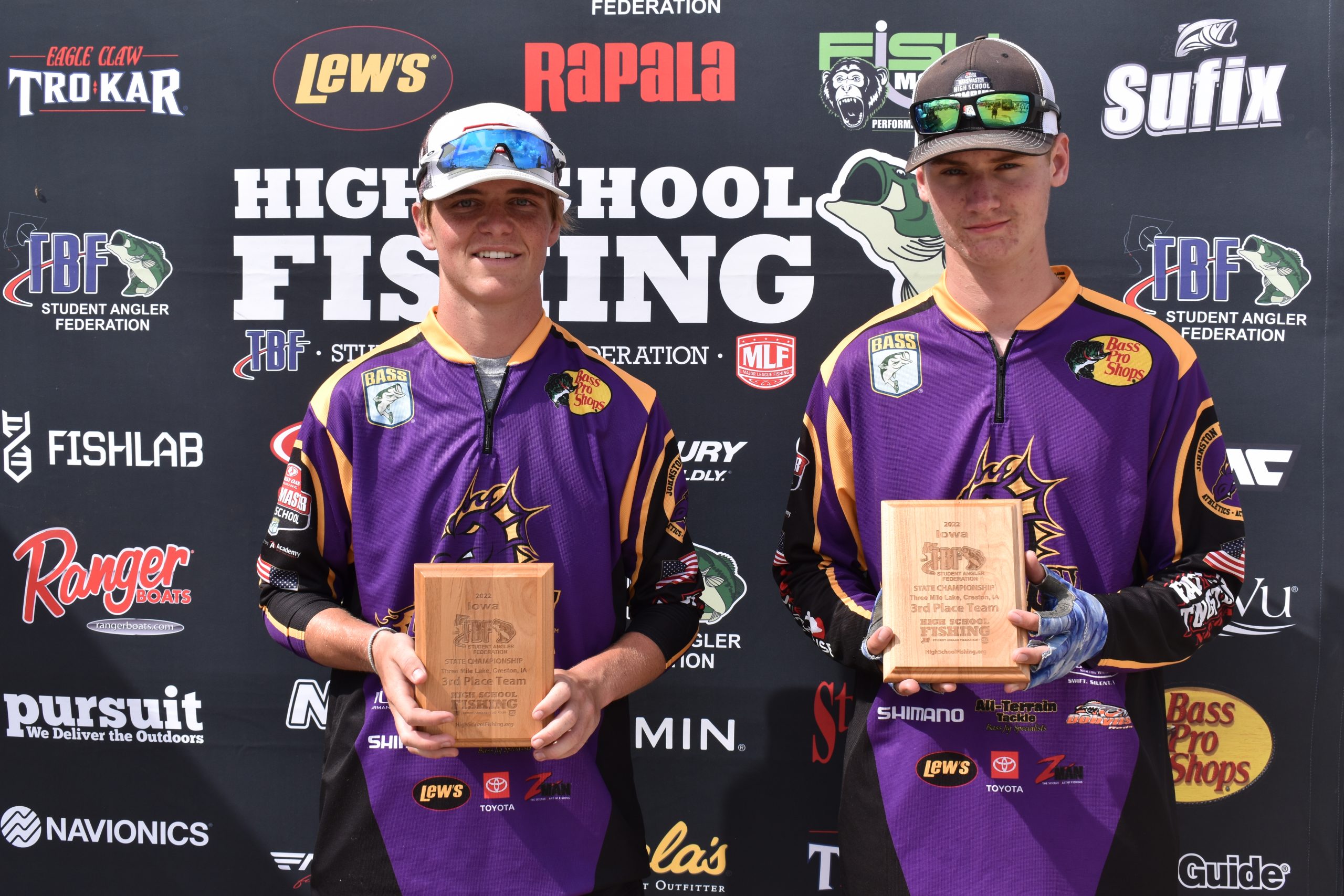 Jipsen and Eilts win Championship on Three Mile Lake – Student Angler  Federation