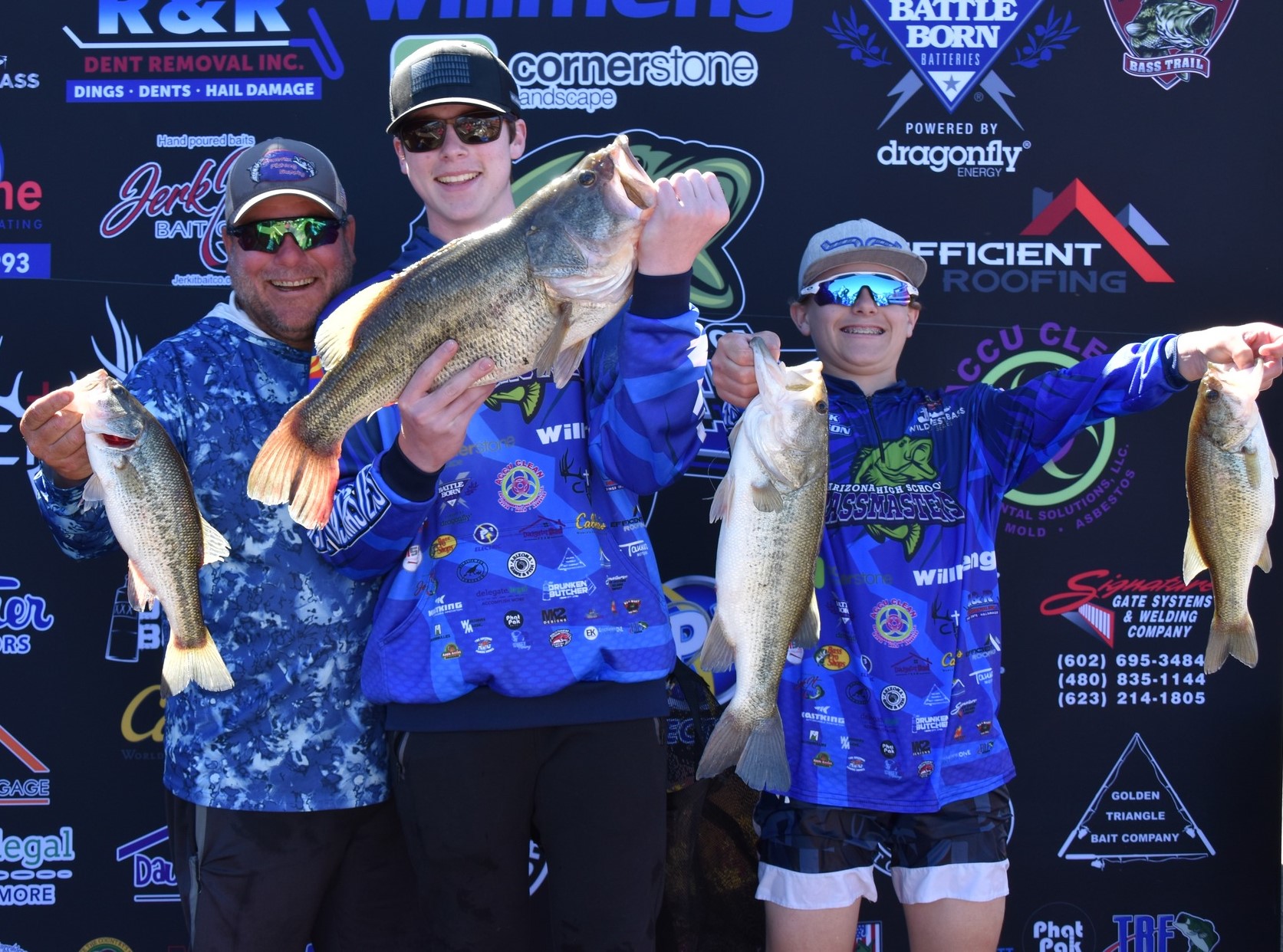 Johnson and Despain win Arizona State Championship at Roosevelt Lake –  Student Angler Federation